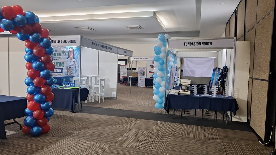 Momento de la Expo Salud y Bienestar de Guerrero 2025